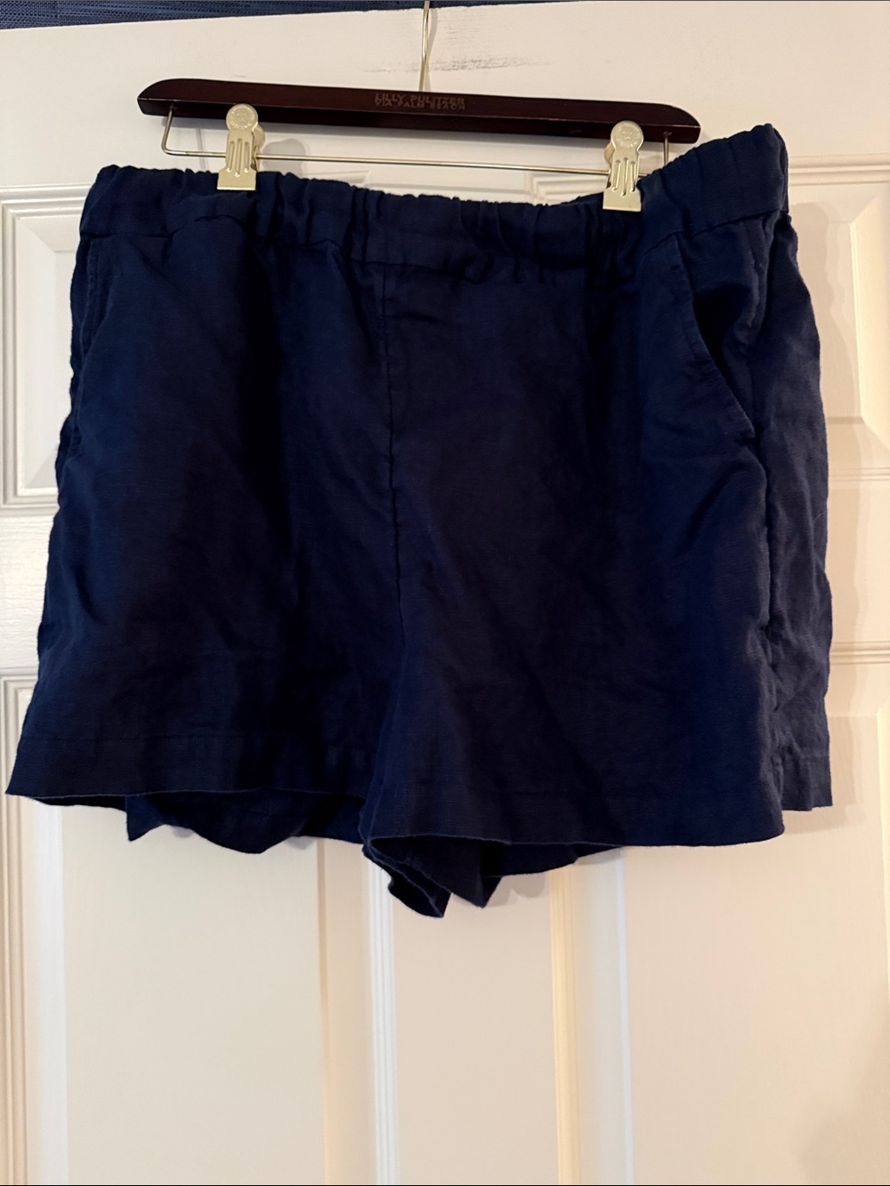 J Crew linen shorts large